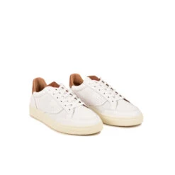 Pataugas BASALT/VTG H2H BLANC/CAMEL -Pataugas Soldes 628055 908 BASKET HOMME BASALT VT H2H BLANC CAMEL 4