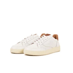 Pataugas BASALT/VTG H2H BLANC/CAMEL -Pataugas Soldes 628055 908 BASKET HOMME BASALT VT H2H BLANC CAMEL 5