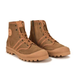 Pataugas AUTHENTIQUE ZIP/SSH F4H CAMEL -Pataugas Soldes 628177 BOOTS FEMME OG ZIPS SSH F4H CAMEL 4web