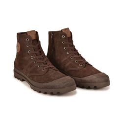 Pataugas AUTHENTIQUE M/ZIPS H4H CHOCOLAT -Pataugas Soldes 628190 BOOTS HOMME OG M ZIPS H4H CHOCOLAT 5WEB