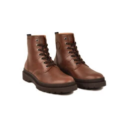 Pataugas VASCO/N H4H CHOCOLAT -Pataugas Soldes 628275 803 BOOTS HOMME VASCO N H4H CHOCO 4
