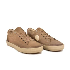 Pataugas NEW CARL/SG H4H TAUPE -Pataugas Soldes 628302 BASKET HOMME NEW CARL SG H4H TAUPE 4
