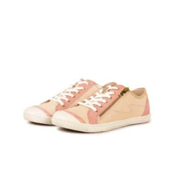 Pataugas BAHIA/SME F2H NUDE/DORE -Pataugas Soldes BASKET FEMME BAHIA SME F2H NUDE DORE 628048 948 5
