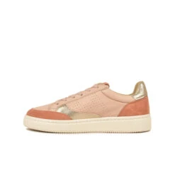 Pataugas BASALTE/SNME F2H BEIGE ROSÉ/DORÉ -Pataugas Soldes BASKET FEMME BASALT F2H NUDE DORE 3