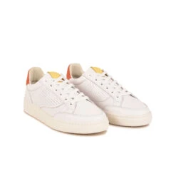 Pataugas BASALT/N F2H BLANC/CORAIL -Pataugas Soldes BASKET FEMME BASALT N F2I BLANC CORAIL 628053 936 4