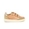 Pataugas BASALTE S/N F2I BEIGE/DORÉ -Pataugas Soldes BASKET FEMME BASALTE S N F2I BEIGE DOREE 628444 931 1