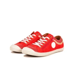 Pataugas BISK/MIX F2I ROUGE -Pataugas Soldes BASKET FEMME BISK MIX F2I ROUGE 628362 350 5