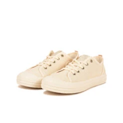 Pataugas ETCHE L/TI F2I ECRU -Pataugas Soldes BASKET FEMME ETCHE L TI F2I ECRU 628363 103 5