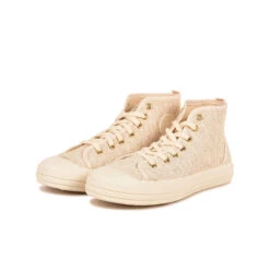 Pataugas ETCHE M/BCL F2I ECRU -Pataugas Soldes BASKET FEMME ETCHE M BCL F2I ECRU 628365 103 5