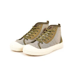 Pataugas ETCHE M/MIXTC F4I KAKI 12 Pataugas ETCHE M/MIXTC F4I KAKI -Pataugas Soldes BASKET FEMME ETCHE M MIXTC F4I KAKI 628485 554 5