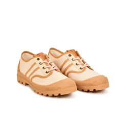 Pataugas AUTHENTIQUE L/MIXTC F2I BEIGE 11 Pataugas AUTHENTIQUE L/MIXTC F2I BEIGE -Pataugas Soldes BASKET FEMME OG L MIXTC F2I BEIGE 628353 150 4
