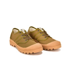 Pataugas AUTHENTIQUE L/T F2H VERT MILITAIRE -Pataugas Soldes BASKET FEMME OG L T F2H VERT MILITAIRE 4