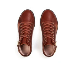 Pataugas PALME/MIX F4H ROUILLE -Pataugas Soldes BASKET FEMME PALME MIX F4H ROUILLE 628270 353 6