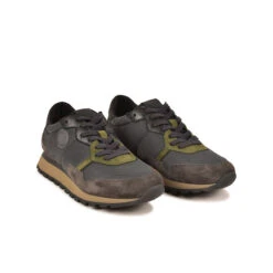 Pataugas ASTATE/MIX H4H ANTHRACITE -Pataugas Soldes BASKET HOMME ASTATE MIX H4H ANTHRACITE 628212 655 4