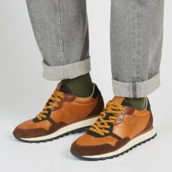 Pataugas Soldes -Pataugas Soldes BASKET HOMME ASTATE P H4I OCRE 628470251