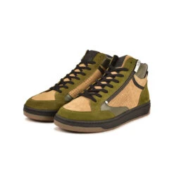 Pataugas BASALTE M/ZMIX H4I TAUPE -Pataugas Soldes BASKET HOMME BASALT ZMIX H4I TAUPE 628472 154 5