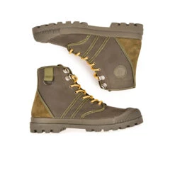 Pataugas AUTHENTIQUE M/OLO H4I KAKI -Pataugas Soldes BOOST HOMME AUTHENTIQUE M OLO H4I KAKI 628555 554 6