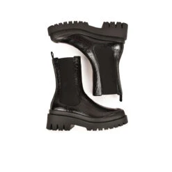 Pataugas AINOA CH/GR F4I NOIR -Pataugas Soldes BOOTS FEMME AINOA CH GR F4I NOIR 628454 850 6