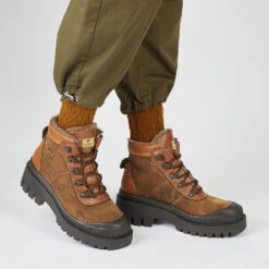 Pataugas AINOA/HK MO F4I CHATAIGNE -Pataugas Soldes BOOTS FEMME AINOA HK MO F41 CHATAIGNE 628455755