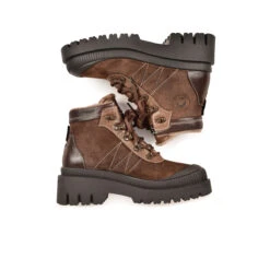 Pataugas AINOA/HK MO F4I CAFE -Pataugas Soldes BOOTS FEMME AINOA HK MO F4I CHOCOLAT 628455 801 6