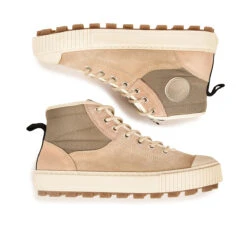 Pataugas ARAN M/MIXS F4H ROSE/BEIGE 13 Pataugas ARAN M/MIXS F4H ROSE/BEIGE -Pataugas Soldes BOOTS FEMME ARAN M MIXS F4H ROSE BEIGE web6