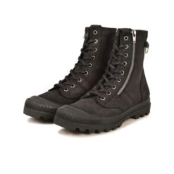 Pataugas AUTHENTIQUE H/ZIPSS F4I NOIR -Pataugas Soldes BOOTS FEMME OG H ZIPSS F4I NOIR 628499 850 5