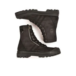 Pataugas AUTHENTIQUE H/ZIPSS F4I NOIR -Pataugas Soldes BOOTS FEMME OG H ZIPSS F4I NOIR 628499 850 6