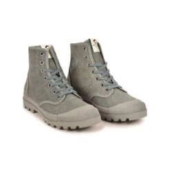 Pataugas AUTHENTIQUE M/TDLV F2I VERT DE GRIS -Pataugas Soldes BOOTS FEMME OG M TDLV F2I VERT DE GRIS 628337 305 4