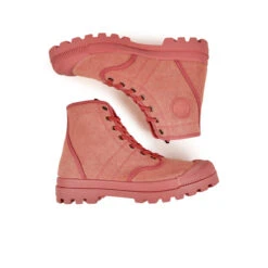 Pataugas AUTHENTIQUE M/TDLV F2I VIEUX ROSE -Pataugas Soldes BOOTS FEMME OG M TDLV F2I VIEUX ROSE 628337 305 6