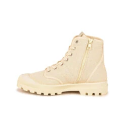 Pataugas AUTHENTIQUE M/ZIPTI F2I ECRU 10 Pataugas AUTHENTIQUE M/ZIPTI F2I ECRU -Pataugas Soldes BOOTS FEMME OG M ZIPTI F2I ECRU 628347 103 3