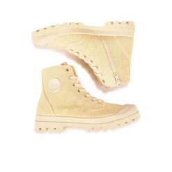 Pataugas AUTHENTIQUE M/ZIPTI F2I JAUNE -Pataugas Soldes BOOTS FEMME OG M ZIPTI F2I JAUNE 628347 200 6