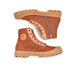 Pataugas AUTHENTIQUE ZIP/SCSH F4I TERRACOTTA 16 Pataugas AUTHENTIQUE ZIP/SCSH F4I TERRACOTTA -Pataugas Soldes BOOTS FEMME OG ZIP SCSH F4I TERRACOTTA 628502 255 6