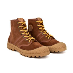 Pataugas AUTHENTIQUE/S F4G CARAMEL -Pataugas Soldes BOOTS FEMME ORIGINALE S F4G CARAMEL 4