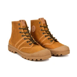 Pataugas AUTHENTIQUE/S F4G OCRE -Pataugas Soldes BOOTS FEMME ORIGINALE S F4G OCRE 4