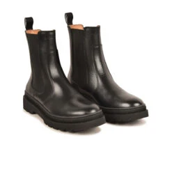 Pataugas VITUS H/N F4I NOIR -Pataugas Soldes BOOTS FEMME VITUS H N F4I NOIR 628562 850 4