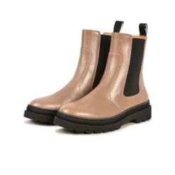 Pataugas VITUS H/N F4I TAUPE -Pataugas Soldes BOOTS FEMME VITUS H N F4I TAUPE 628562 154 5