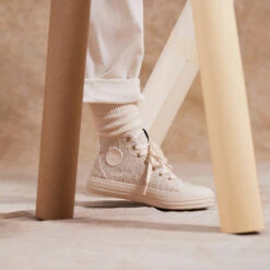 Pataugas ETCHE M/BCL F2I ECRU -Pataugas Soldes F ETCHE M BCL Ecru