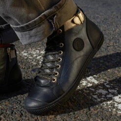 Pataugas BANJOU LATSA/MIX F4H NOIR/DORÉ -Pataugas Soldes F Palme MIX Noir Dore