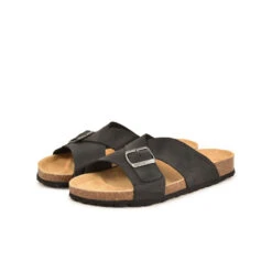 Pataugas LUDO/MIX H2I NOIR 12 Pataugas LUDO/MIX H2I NOIR -Pataugas Soldes SANDALE HOMME LUDO MIX H2I NOIR 628533 850 5